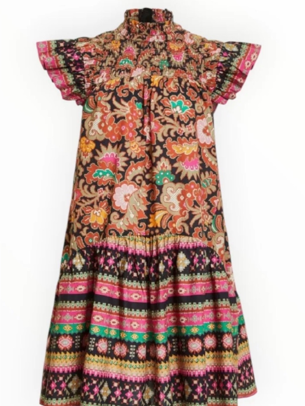 Love the Label Viola Dress - Casablanca Black Print